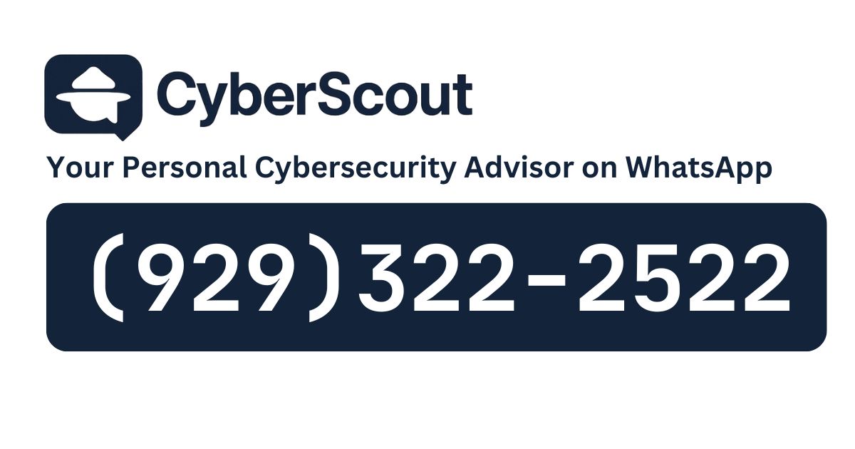 CyberScout interface screenshot