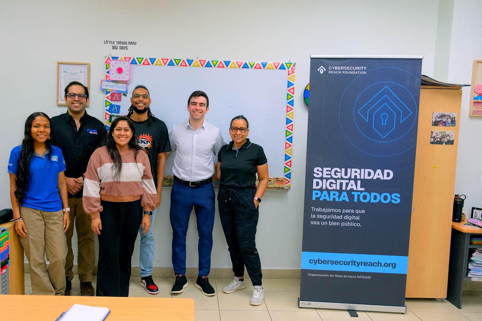 Cybersecurity Reach Foundation Delivers Workshop for Fundación JUPÁ Educators