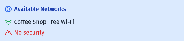 Public Wi-Fi Peril
